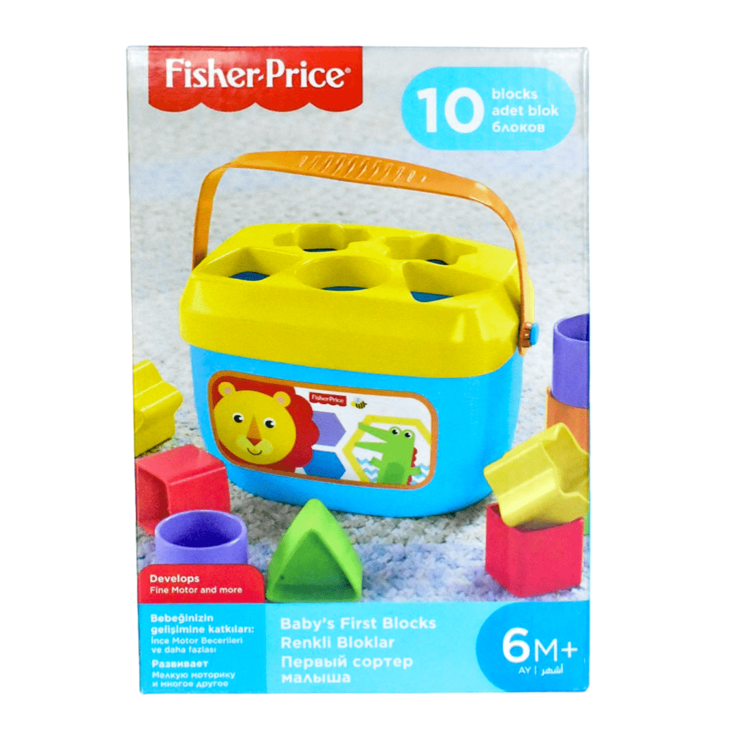 FISHER PRICE INFANT BABY’S FIRST BLOCKS 3FPI-FFC84