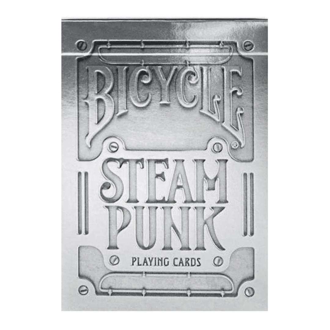 BYO-0007 Bicycle® Silver Steampunk Playing Cards