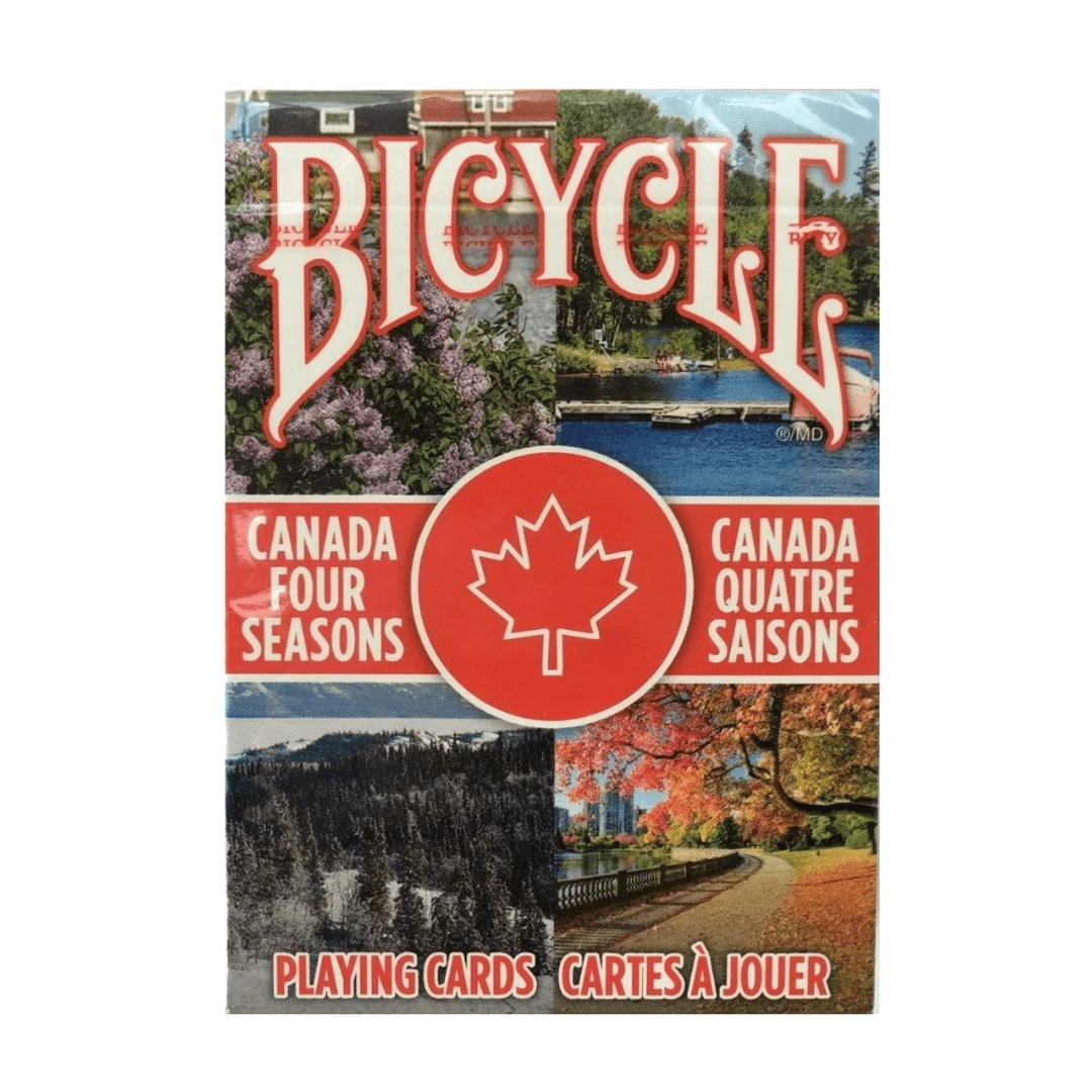 BYO-0025 Bicycle® Canada Four Seasons Playing Cards