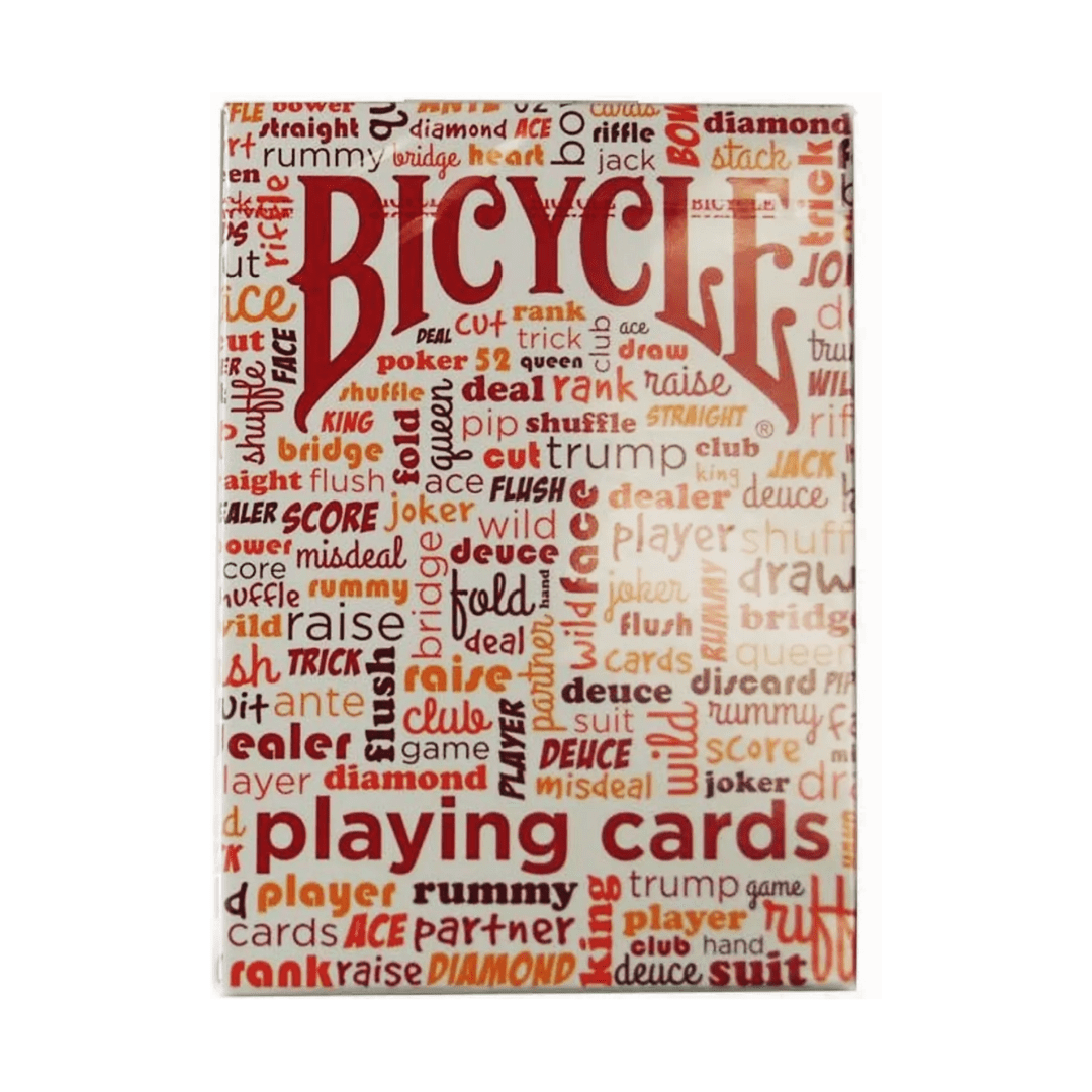 BYO-0028 Bicycle® Table Talk Deck Red