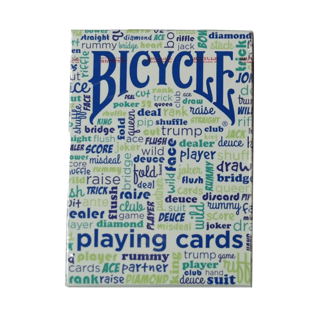 BYO-0029 Bicycle Table Talk Deck Blue