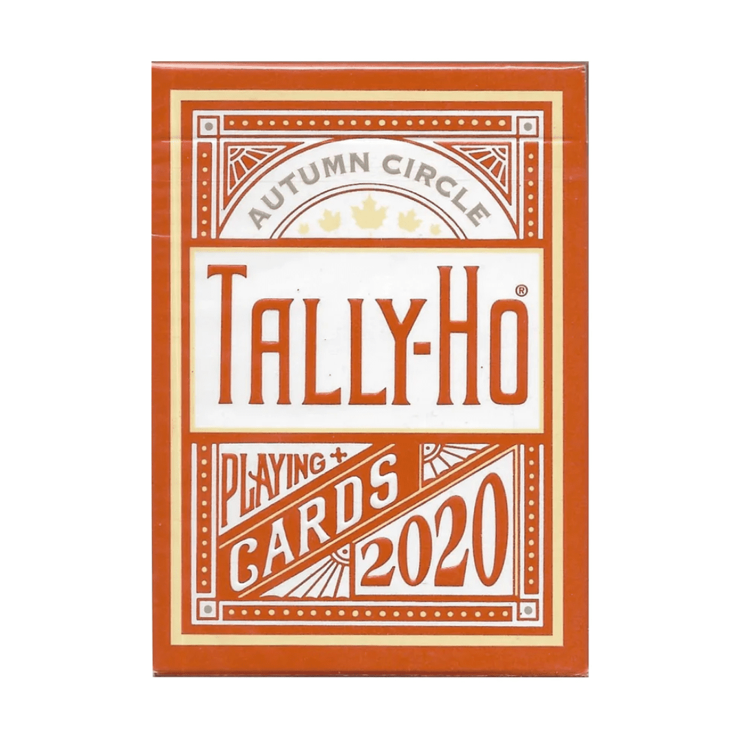 BYO-0034 Tally-Ho ® Autumn Circle Back Playing Cards