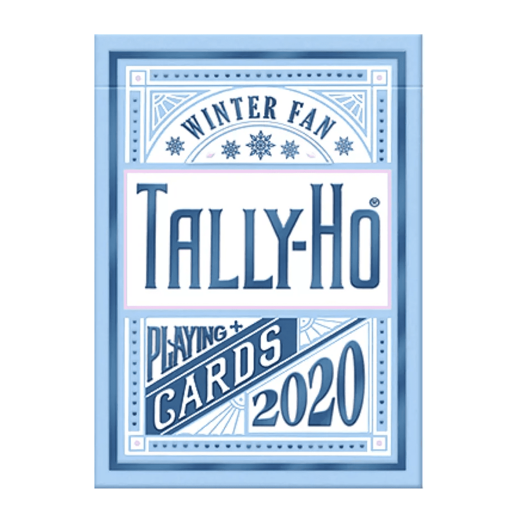 BYO-0035 Tally-Ho ® Winter Fan Back Playing Cards