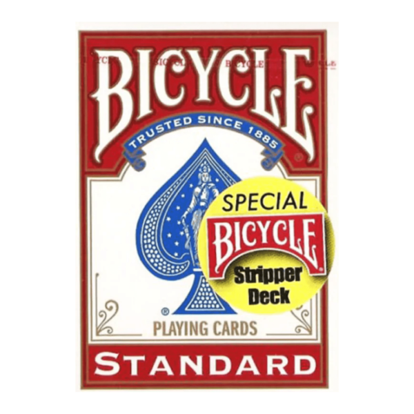 Bicycle Stripper Decks Red