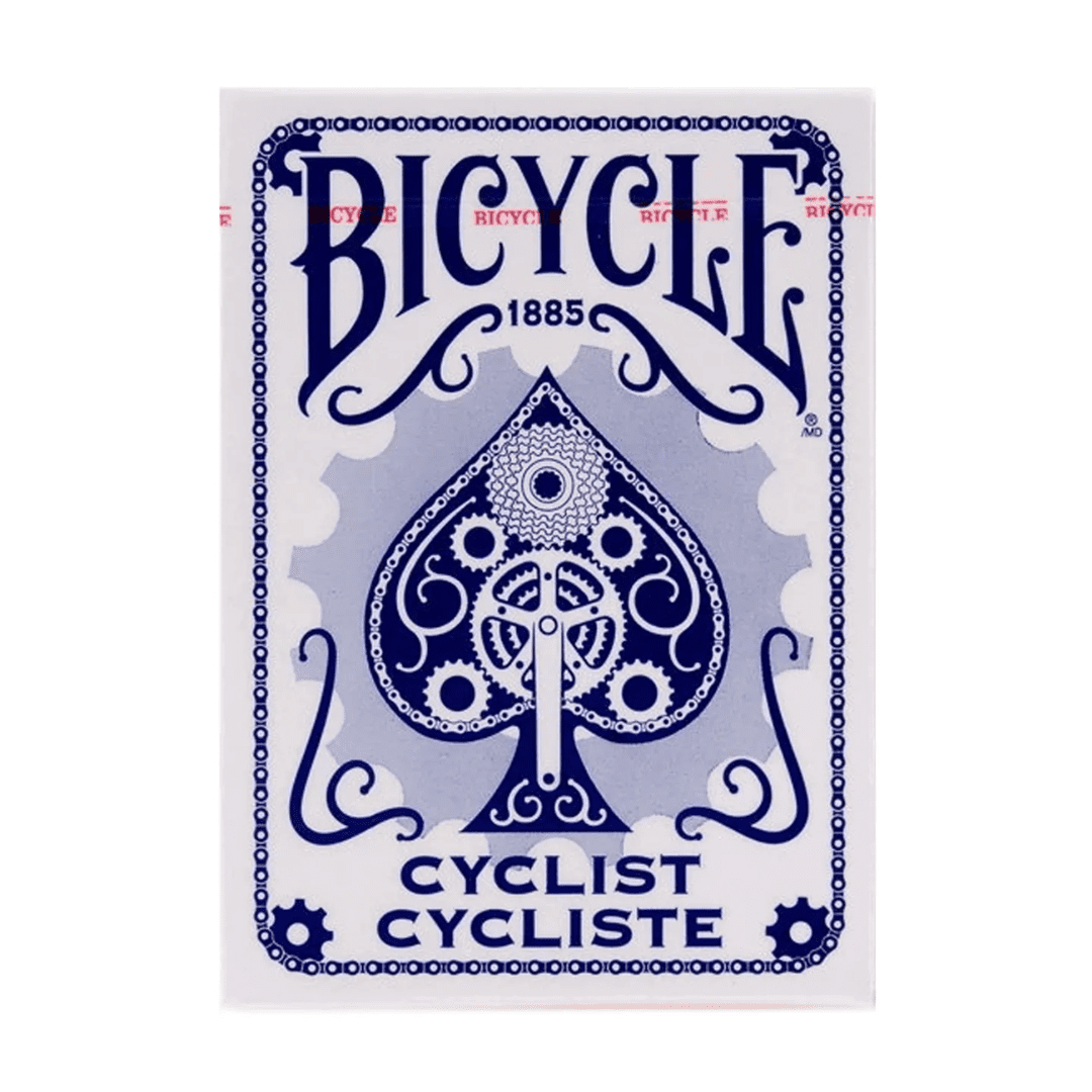 BYO-0081 Bicycle Cyclist Blue Deck
