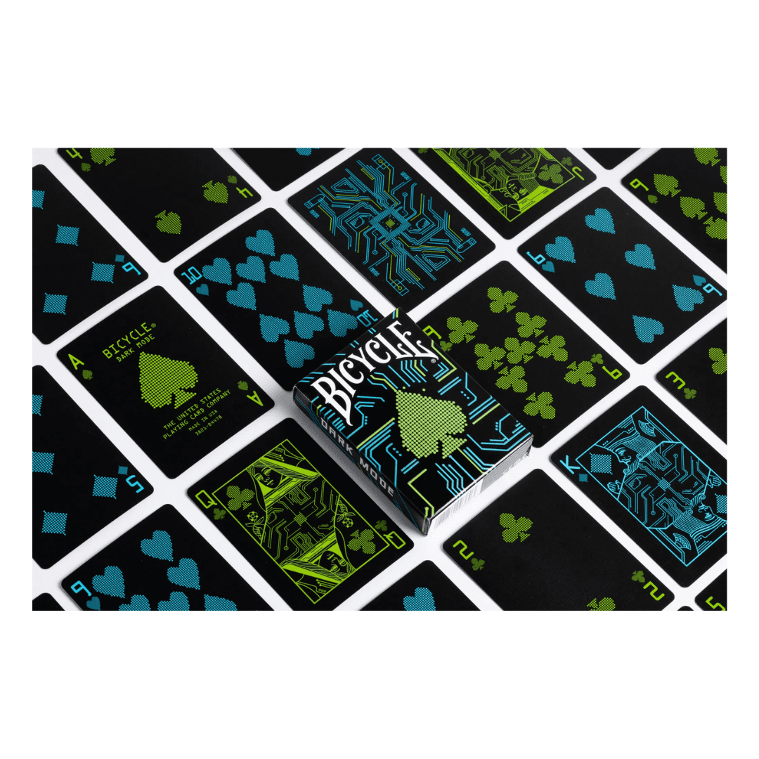 BYO-0086 Bicycle Dark Mode Playing Cards c