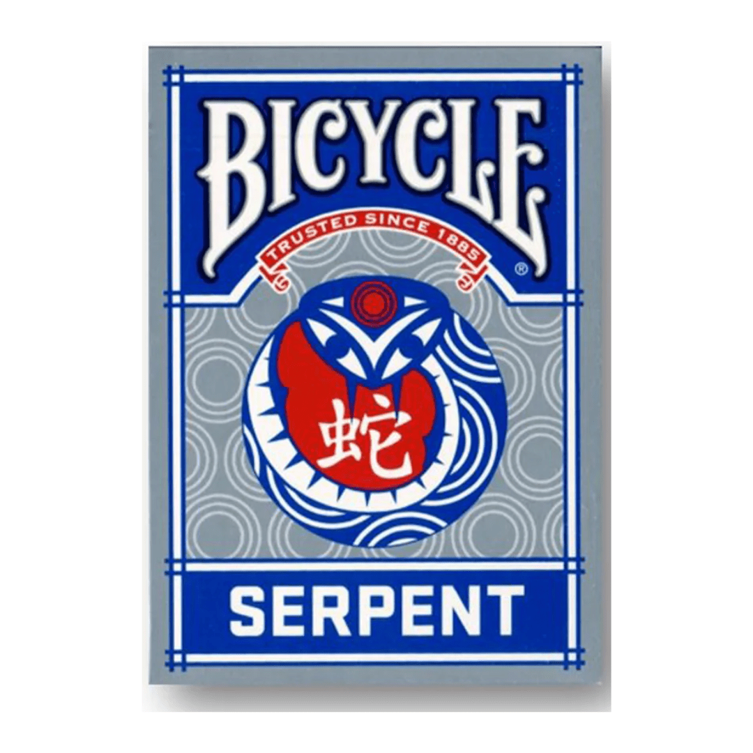 BYO-0135 Bicycle Serpent Blue Deck