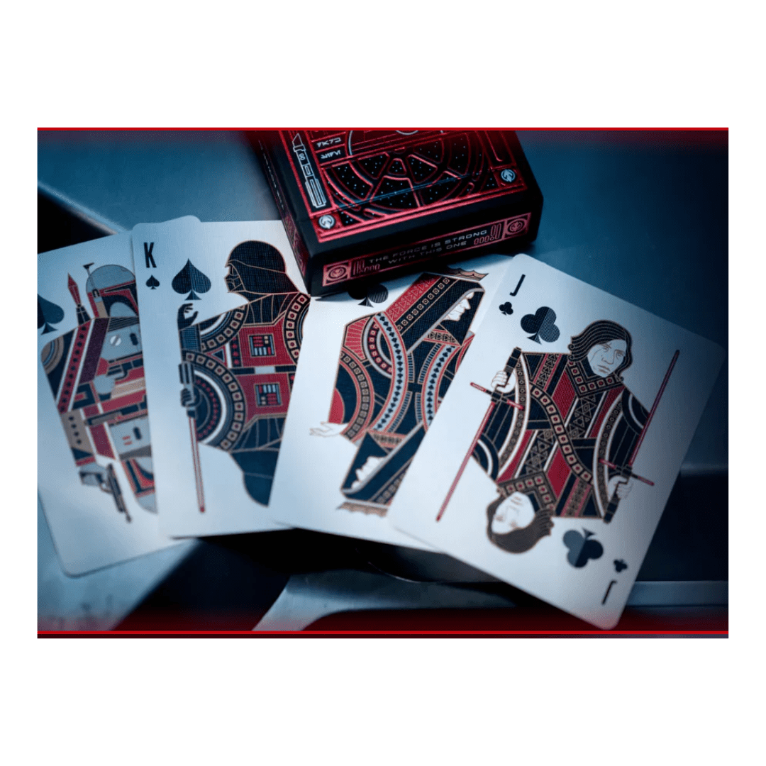 BYO-0139 Star Wars Playing Cards Red c