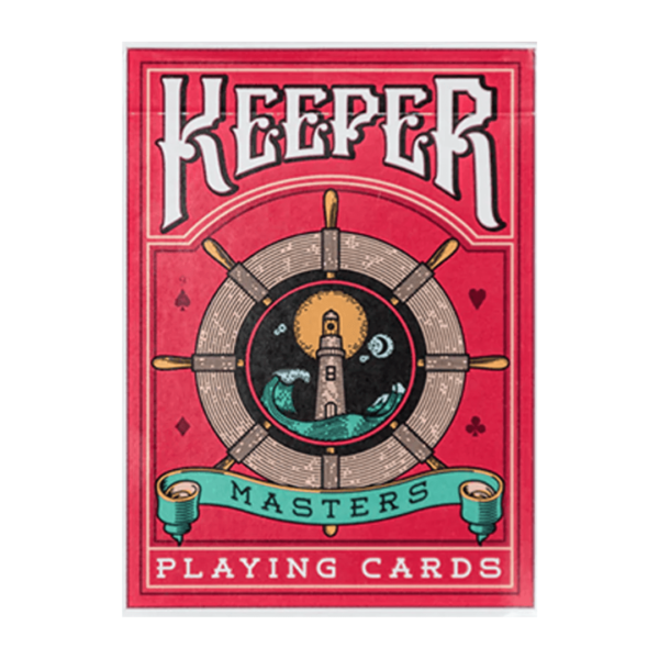 Marked Keeper Red Playing Cards