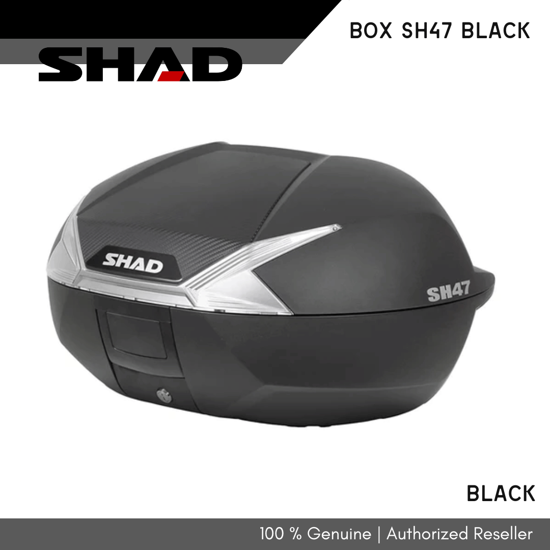 SHA-0002 SHAD Motorcycle Box SH47 Black